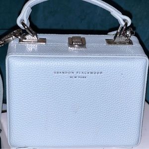 Light Blue Leather Brandon Blackwood